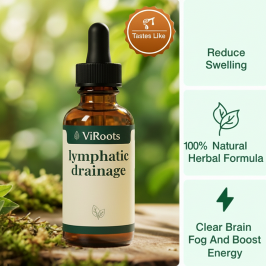 ViRoots Pure Flow Lymphatic Support Drops