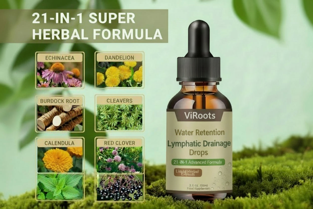 Advanced Lymphatic Drainage Support Drops