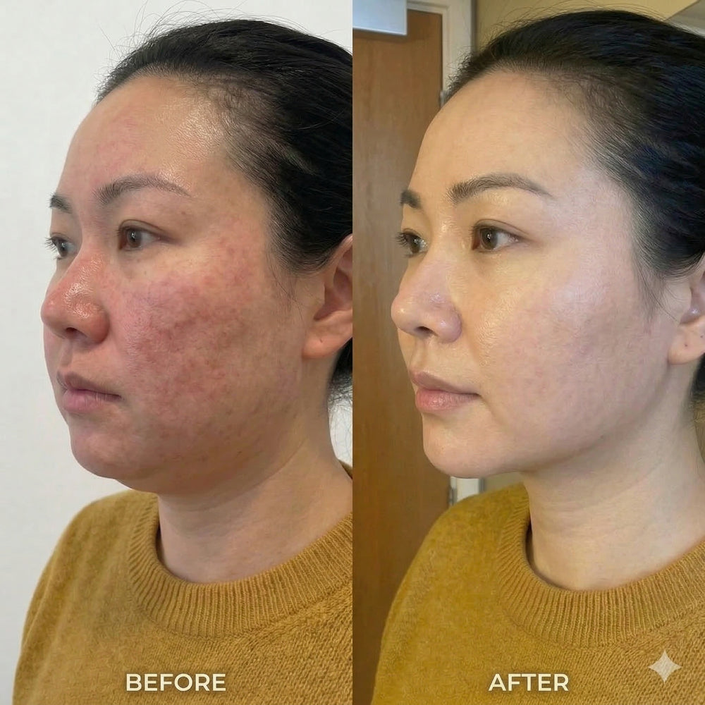 Before and after results