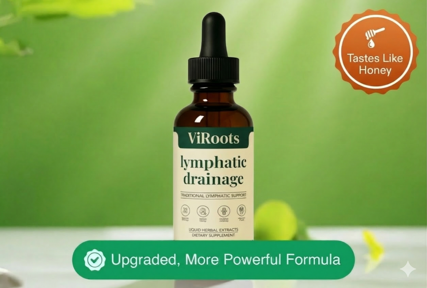 ViRoots Sculpt & Flow Lymphatic Drops