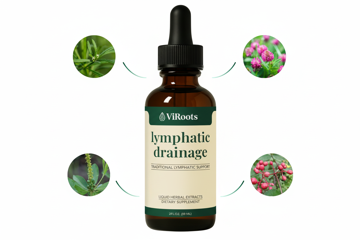 ViRoots Sculpt & Flow Lymphatic Drops