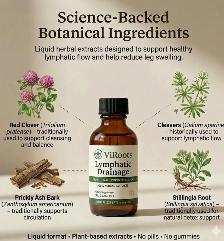 ViRoots Sculpt & Flow Lymphatic Drops